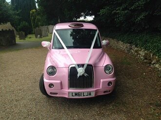 pink taxi