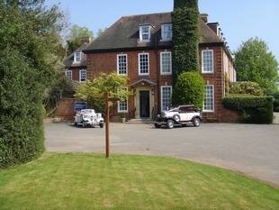 cars outside front door