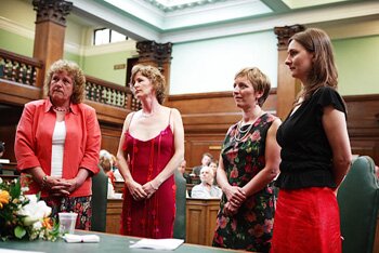 Nicky, Laura, Nicola, Jo - four sisters