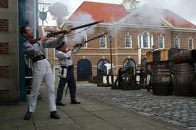 musket firing