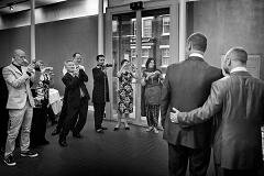 photos being taken at Jerwood space