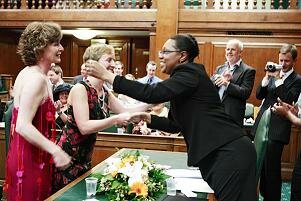 registrar congratulating us