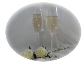 champagne glasses