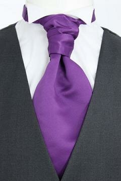 purple tie